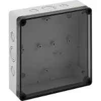 Spelsberg TK PC 1818-6F-TM Installatiebehuizing 180 x 182 x 63 Polystereen, Polycarbonaat, Polyurethaan, Polyamide Lichtgrijs 1 stuk(s)