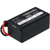24hShop Parrot AR.Drone 2.0 / Parrot AR.Drone 2.0 HD accu (11.1 V, 1500 mAh, huismerk)