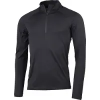 Lundhags Gimmer Merino Lt Ms 1/2 Zip, tussenlaag, heren, zwart