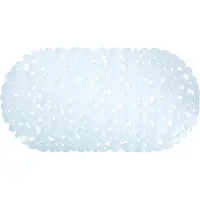 Overig Msv Antislipmat Keien - Wit - 39x99cm