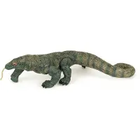Papo Komododraak Figurine - Speelgoed voor Kinderen van 3 jaar en ouder - 18 cm x 4 cm - Groen