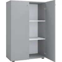 VCM XL houten grote schoenenkast schoenenrek grote laarzen halmeubel Lona 3 vakken