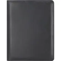 Juscha Cremona II schrijfmap leer 32 cm schwarz
