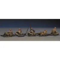 MiniArt - Soviet Soldiers Taking A Break (Min35233) - modelbouwsets, hobbybouwspeelgoed voor kinderen, modelverf en accessoires