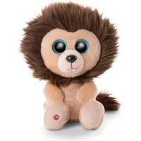 Nici Glubschis Leeuw Cliff 25cm Bruin bruin Pluche Nici Knuffel