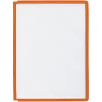 Durable Zichtpanelen Sherpa - A4 formaat - oranje - 5 stuks