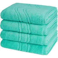 Ross Dames en Heren 4 X handdoek - per set Cashmere feeling