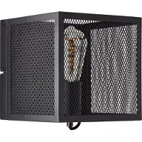 Brilliant 99731/86 Maze Wandlamp Zwart Korund - 1 x E27