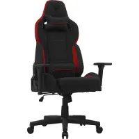Sense7 Sentinel - Gamingstoel - Belastbaar tot 150 kg - Gestoffeerde Zitting & Rugleuning - Bureaustoel - Ergonomische Stoel - Max. 190 cm - Zwart