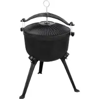 MASTER GRILL Myslivecký gietijzeren kookpot MasterGrill 8 liter - MG429