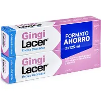 LACER Tandpasta - - GINGILACER - Set van 2 stuks - 75 ml - Voor volwassenen - Mengsel