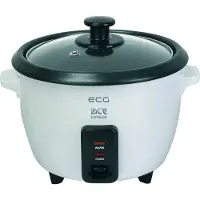 Ecg RZ 11 - Rijstkoker - 1,0 l - Uitneembare Binnenpan - Wit - 400W