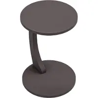 En.casa Bijzettafel Holeby 56x38 cm grijs []