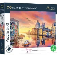 Trefl puzzel Venetië 500 stukjes - kleurrijk karton FSC.