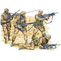 Other Modelbouwpakket Militaire voertuigen - 3011 U.S. 101st Air Assault - Screaming Eagles - Worlds Elite Force Series Plastic - 1:35 - Modelbouw