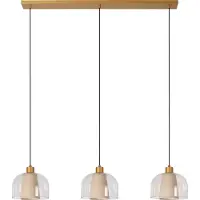 Lucide Design Hanglamp Gunhild 3 Lichts Goud Recht