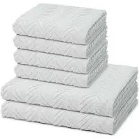 Ross Sonstiges 4 X handdoek 2 X douchehanddoek - in set 6 pack Sensual Skin
