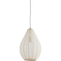 Light & Living Hanglamp Ø28x40 cm ITELA zand