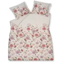 Vandyck Dekbedovertrek Harmony Cream Tan Satijn-140 x 200 / 220 cm | 1-Persoons