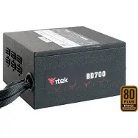 ITek BD700 power supply unit 700 W 24-pin ATX ATX Zwart