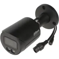 Dahua IPC-HFW2849S-S-IL-0280B-BLACK 8MP Slim Smart Dual Light, vaste brandpunts-camera WizSense, zwart