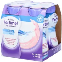 Danone Deutschland GmbH 1.5kcal | Aardbeismaak | Voedingssupplement Ondervoeding 4x200 ml Overige