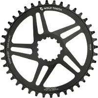 Wolf Tooth Direct Mount Sram BB30 0 mm Drop-Stop B Kettingblad Zwart || Maat: 34
