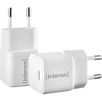 Intenso W30C GaN USB-oplader 30 W 1x USB-C Wit Binnen GaN, USB Power Delivery (USB-PD)