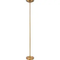 Lucide Zenith Vloerlamp Matt Gold | Brass | W 25.4 cm