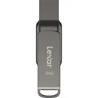 Lexar JumpDrive LJDD400064G-BNQNG USB flash drive 64 GB USB Type-C 3.2 Gen 1 (3.1 Gen 1) Grijs