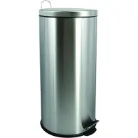 MSV Design Vuilnisbak met binnenbak - 50 liter - RVS