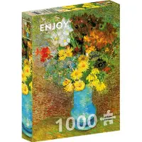 Enjoy Puzzle Vincent Van Gogh - Vaas met Madeliefjes en Anemonen Puzzel (1000 stukjes)