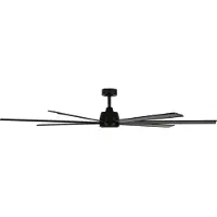 Beacon Zwarte plafondventilator Atlanta Ø183cm