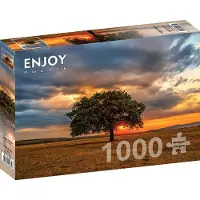 Enjoy Puzzle legpuzzel Leaves Eclipse - 1000 stukjes kunststof.
