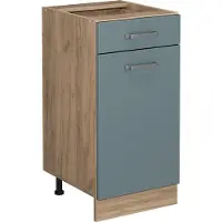Vicco R-Line Keukenonderkast – 40 cm zonder werkblad Blauw-grijs