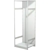 Kerkmann Leeg archiefrek PROGRESS 500 T, basissectie, met achterwand, H 2250 x B 750 x D 640 mm