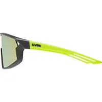 Uvex skyryse, zonnebril, junior, zwart/geel