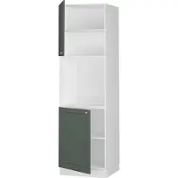 Vicco Fame-Line Ovenombouwkast – 60 cm open Groen-Goud Landhuis