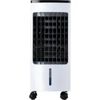 Lifetime Aircooler met Koelelementen - Ventilator, Luchtbevochtiger en Luchtkoeler - 55dB - Afstandsbediening en Timer - Watertank 4L - 22 x 24 x 53,5 cm