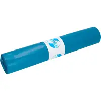 Deiss PREMIUM afvalzakken, 140 liter, gerecycled LDPE, robuust & scheurvast, blauw, B 900 x H 1100 mm, 38 µm, 225 stuks