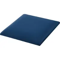 Neu.haus Gestoffeerde wandpanelen Carpino set van 4 fluweel 30x30 cm marineblauw []