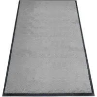 Miltex vuilvangmat Eazycare Style, hoekig, antistatisch, UV-bestendig, afwasbaar, high twist nylon & Niltril rubber, 850 x 1500 mm, basalt grijs