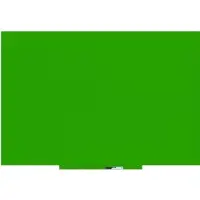 Rocada whiteboard Skincolor, gelakt, magnetisch, wandbevestiging, B 1000 x H 1500 mm, groen