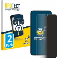 BROTECT - privacy screenprotector voor Samsung Galaxy S25 - Folie Beschermfolie Blauwlichtfilter 2 Stuks