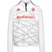 Kappa Acf Fiorentina 24/25 Ablaspre Pro 8 Training Sweatshirt Wit M Man