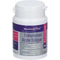 Platinum Mannavital Foliumzuur 90 St Capsules