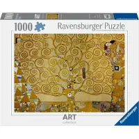 Ravensburger Puzzel - - De Levensboom Gustav Klimt - 1000 stukjes - Karton - 70 x 50 cm