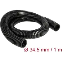 DeLOCK 60460 60460 Kabelslang 34.5 mm (max) Zwart 1 stuk(s)