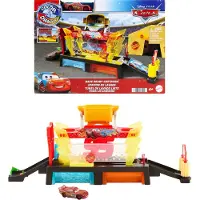 Mattel Disney en Pixar Cars Autowasstraat Klaar voor de Race - Speelset met Kleurverandering