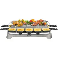 Tefal Pierade-Raclette Inox & Design PR457B12